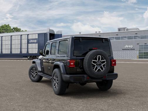 Black 2027 Jeep Wrangler Sahara