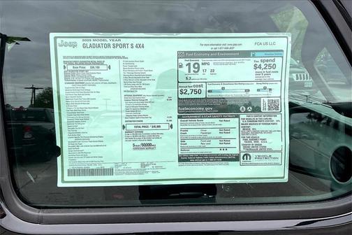 2025 Jeep Gladiator Sport