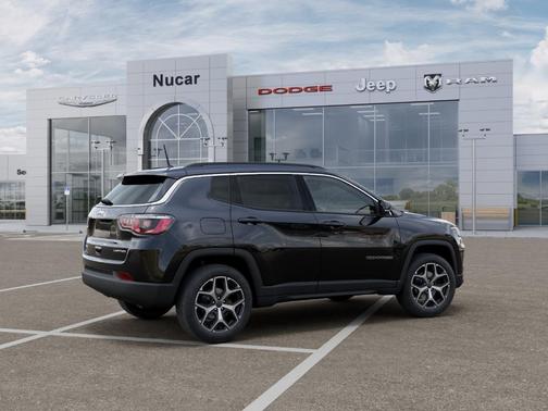 Black 2026 Jeep Compass Limited