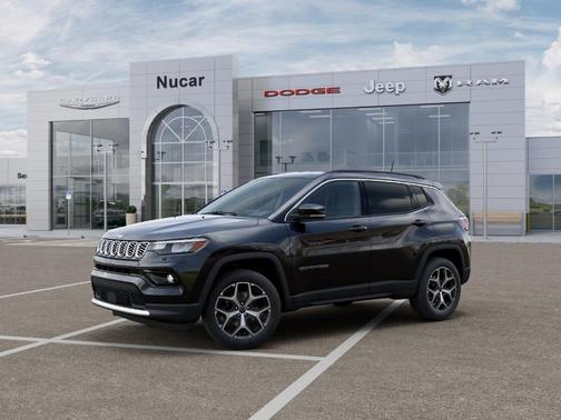 Black 2026 Jeep Compass Limited