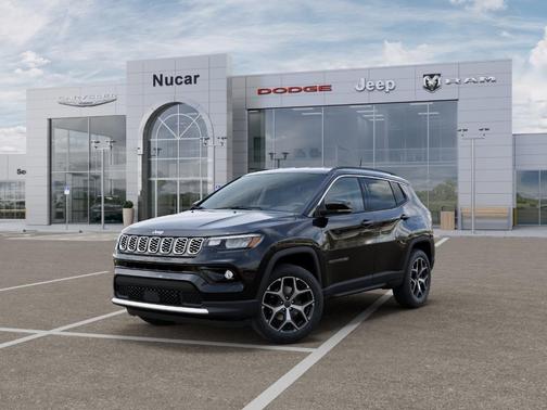 Black 2026 Jeep Compass Limited