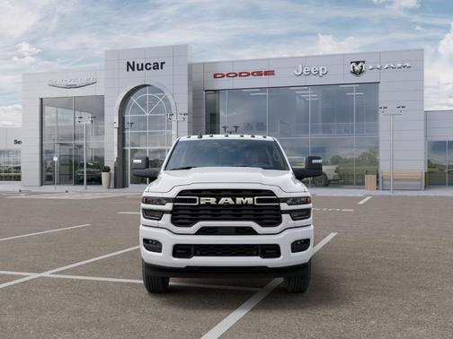 White 2026 RAM 2500 Big Horn