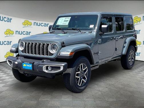 Gray 2026 Jeep Wrangler Sahara