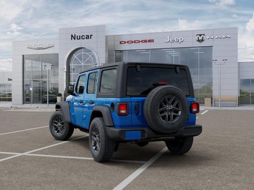 Blue 2026 Jeep Wrangler Sport