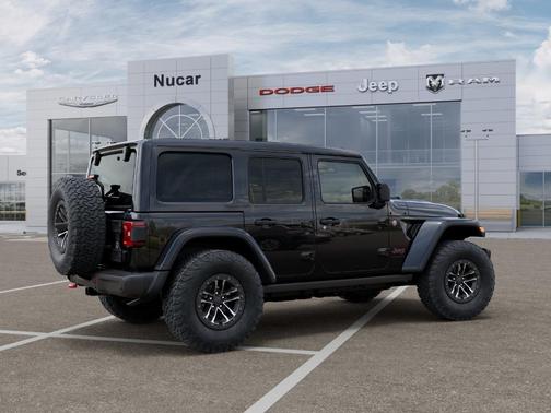 Black 2026 Jeep Wrangler Rubicon