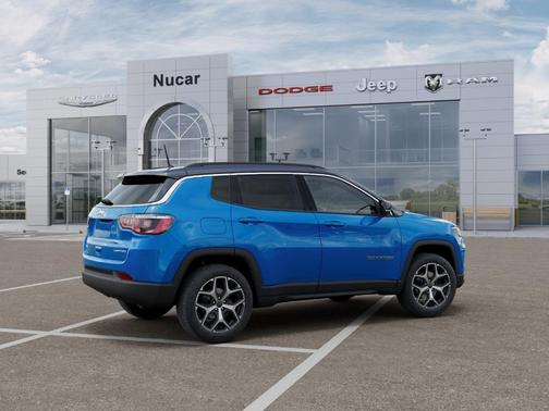 Blue 2026 Jeep Compass Limited