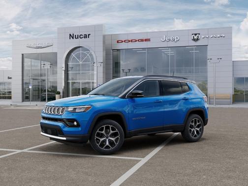 Blue 2026 Jeep Compass Limited