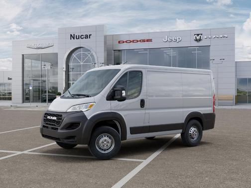 White 2026 RAM ProMaster 1500 Low Roof