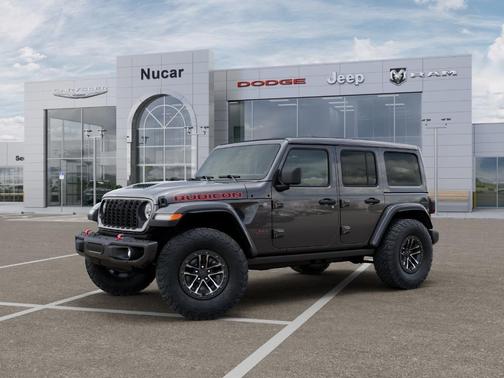 Gray 2027 Jeep Wrangler Rubicon X