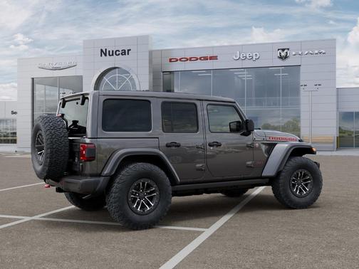 Gray 2027 Jeep Wrangler Rubicon X