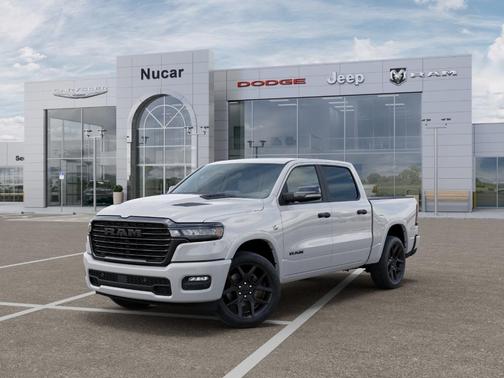 White 2026 RAM 1500 Laramie