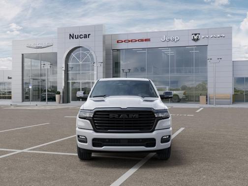 White 2026 RAM 1500 Laramie