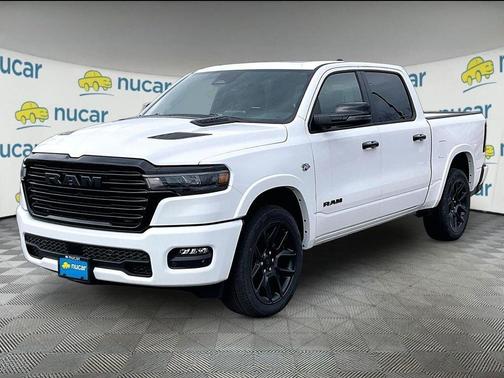 White 2026 RAM 1500 Laramie