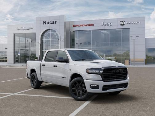 White 2026 RAM 1500 Laramie