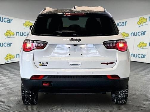 White 2026 Jeep Compass Trailhawk