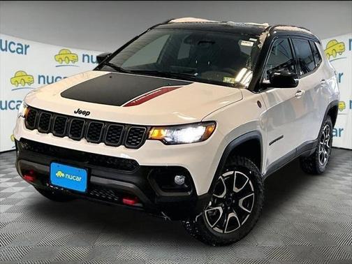 White 2026 Jeep Compass Trailhawk
