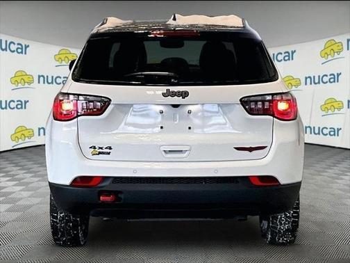 White 2026 Jeep Compass Trailhawk