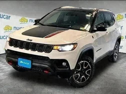 White 2026 Jeep Compass Trailhawk