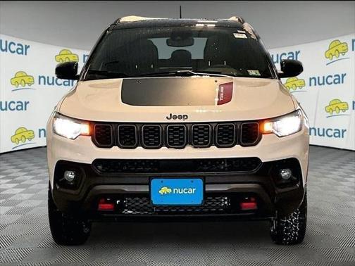 White 2026 Jeep Compass Trailhawk