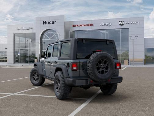Gray 2026 Jeep Wrangler Sport