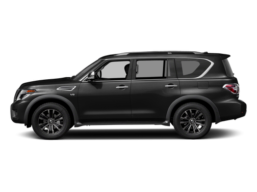 Super Black 2017 Nissan Armada Platinum