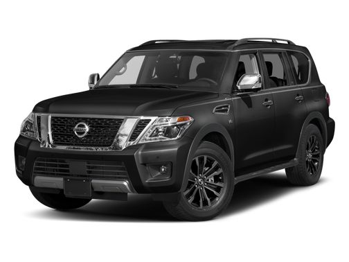 Super Black 2017 Nissan Armada Platinum