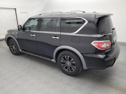Super Black 2017 Nissan Armada Platinum
