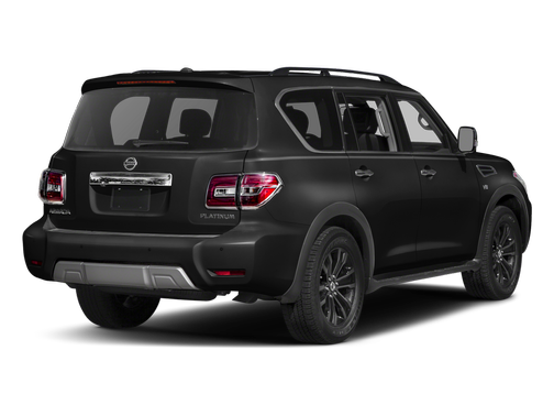 Super Black 2017 Nissan Armada Platinum