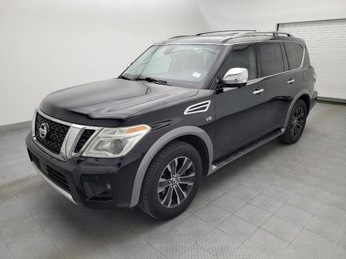 Super Black 2017 Nissan Armada Platinum