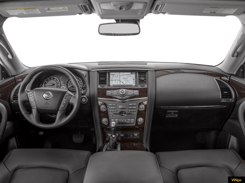 Super Black 2017 Nissan Armada Platinum