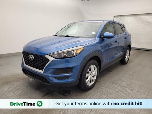 Aqua Blue 2020 Hyundai TUCSON SE