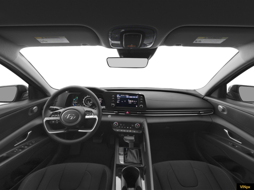 Onyx Black 2023 Hyundai ELANTRA HEV Blue
