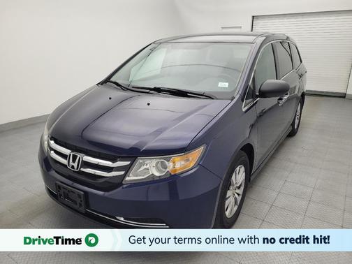 Obsidian Blue Pearl 2017 Honda Odyssey SE