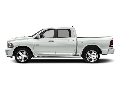Bright White Clearcoat 2017 RAM 1500 Night Crew Cab 4x2 5'7' Box
