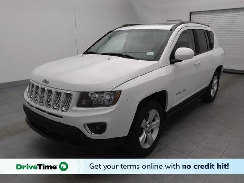 Bright White Clearcoat 2015 Jeep Compass High Altitude