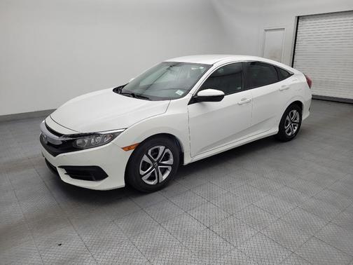 Taffeta White 2018 Honda Civic LX