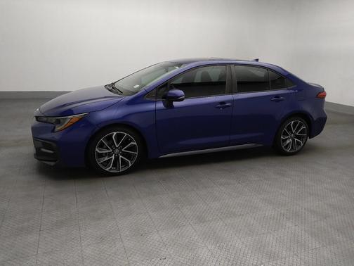 Blue 2021 Toyota Corolla XSE