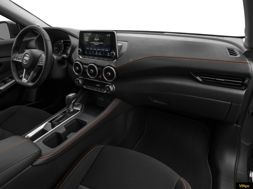 Electric Blue/Super Black 2021 Nissan Sentra SR