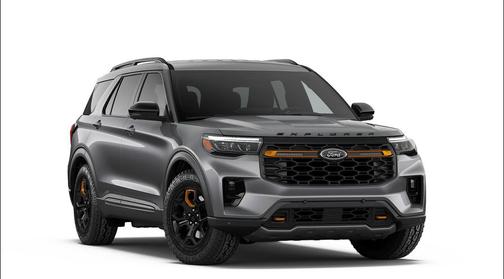 Carbonized Gray Metallic 2026 Ford Explorer Tremor