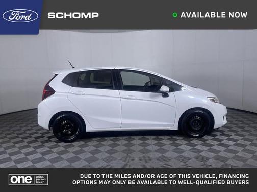 White Orchid Pearl 2016 Honda Fit LX