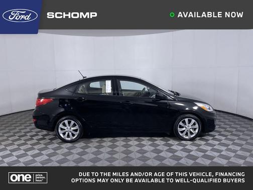 Black 2014 Hyundai Accent GLS Sedan