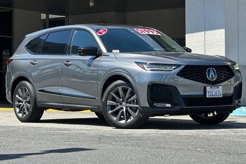 Liquid Carbon Metallic 2025 Acura MDX