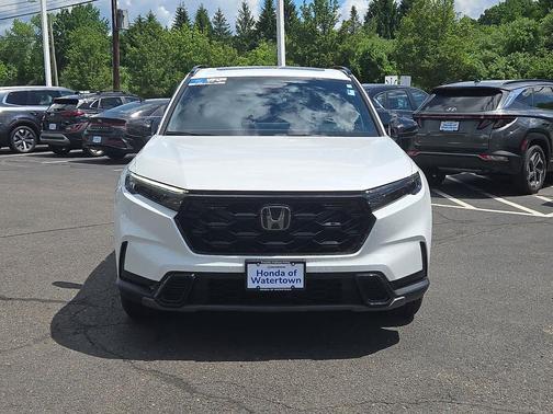 Platinum White Pearl 2023 Honda CR-V Hybrid Sport AWD