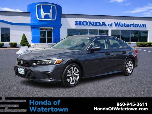 Meteorite Gray Metallic 2023 Honda Civic LX