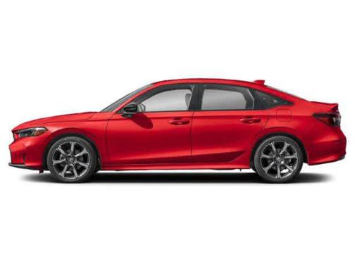 Rallye Red 2025 Honda Civic Hybrid Sport Touring
