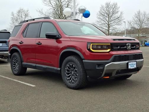Radiant Red Metallic II 2026 Honda Passport AWD TrailSport