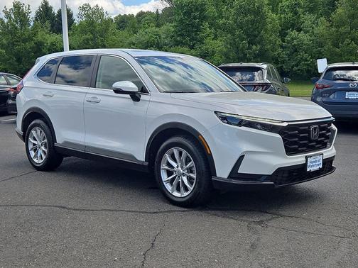Platinum White Pearl 2023 Honda CR-V EX