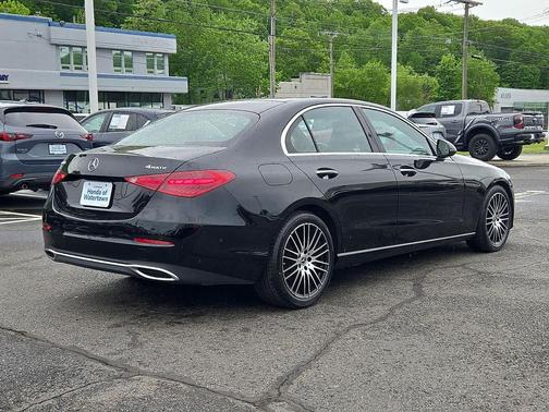 BLACK 2025 Mercedes-Benz C-Class C 300 4MATIC
