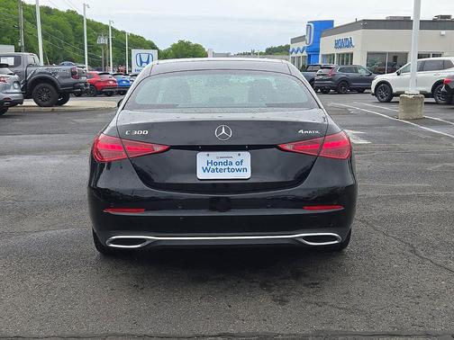 BLACK 2025 Mercedes-Benz C-Class C 300 4MATIC