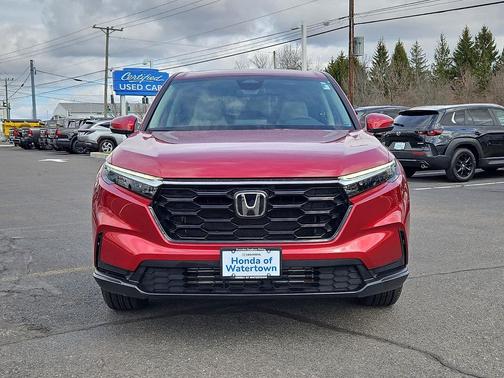 Radiant Red Metallic 2025 Honda CR-V EX AWD